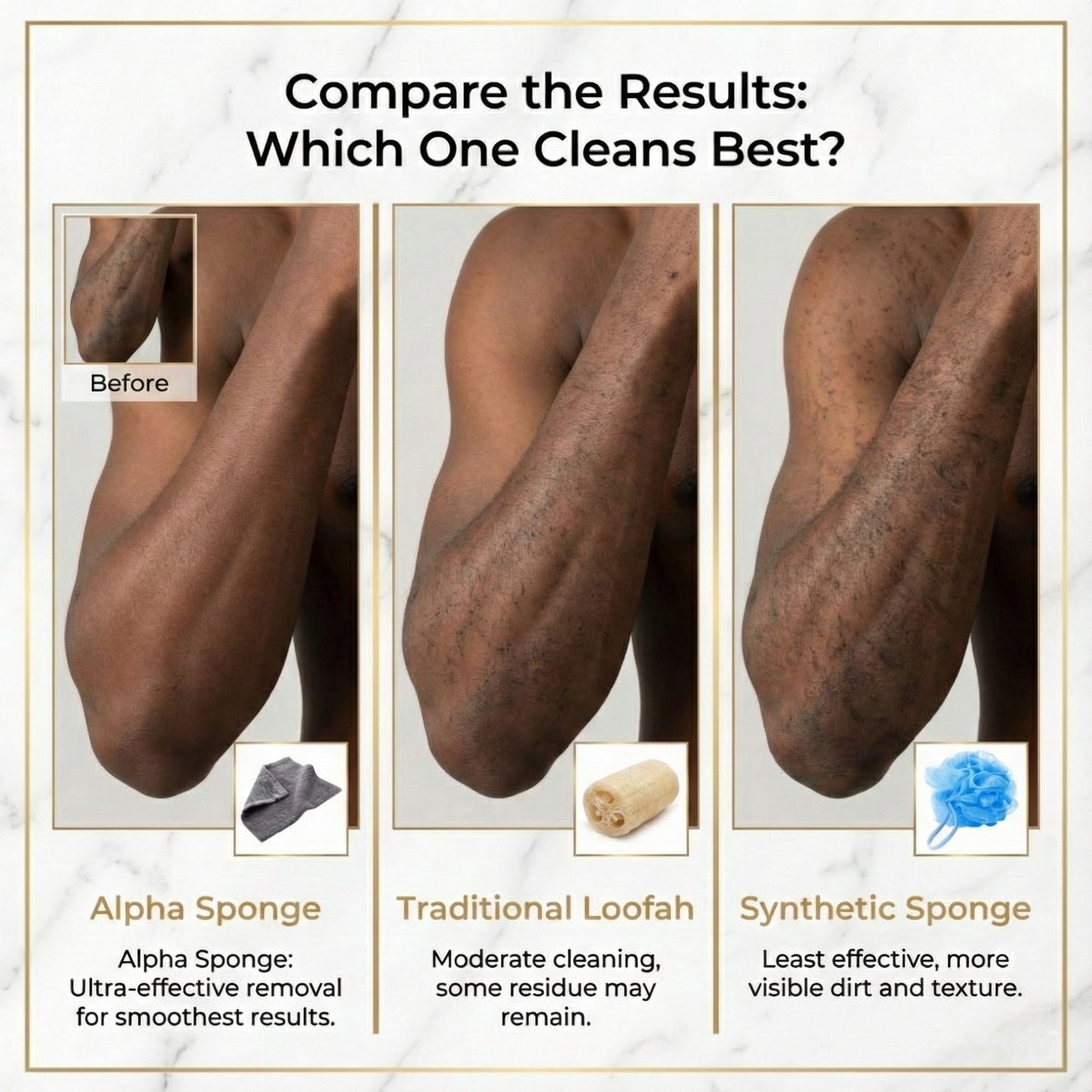 Alpha Sponge Premium Exfoliation Cloth